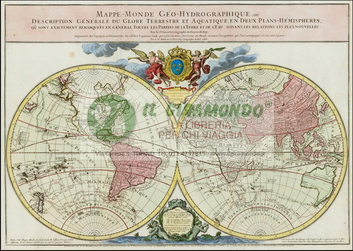 Carte geografiche del mondo come arredamento antico e moderno